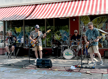 The Aquatudes at Cruisin' on Main Street in Manchester, CT 8/3/25