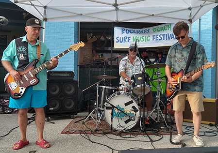 Aquatudes at Rockaway Surf Music Festival 8/26/22